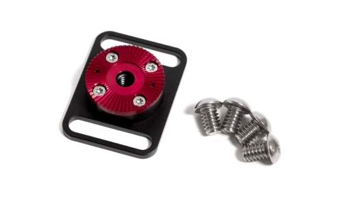 WOODEN CAMERA - 145200 Bolt On Rosette (RED)