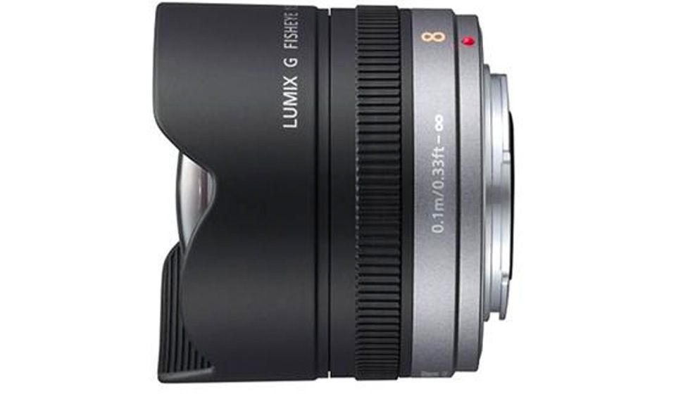 PANASONIC - Lumix 8mm f/3.5 Fisheye Lens