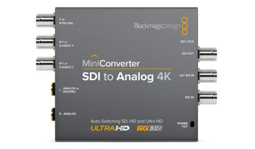 BLACKMAGIC DESIGN - Mini Converter SDI to Analog 4K