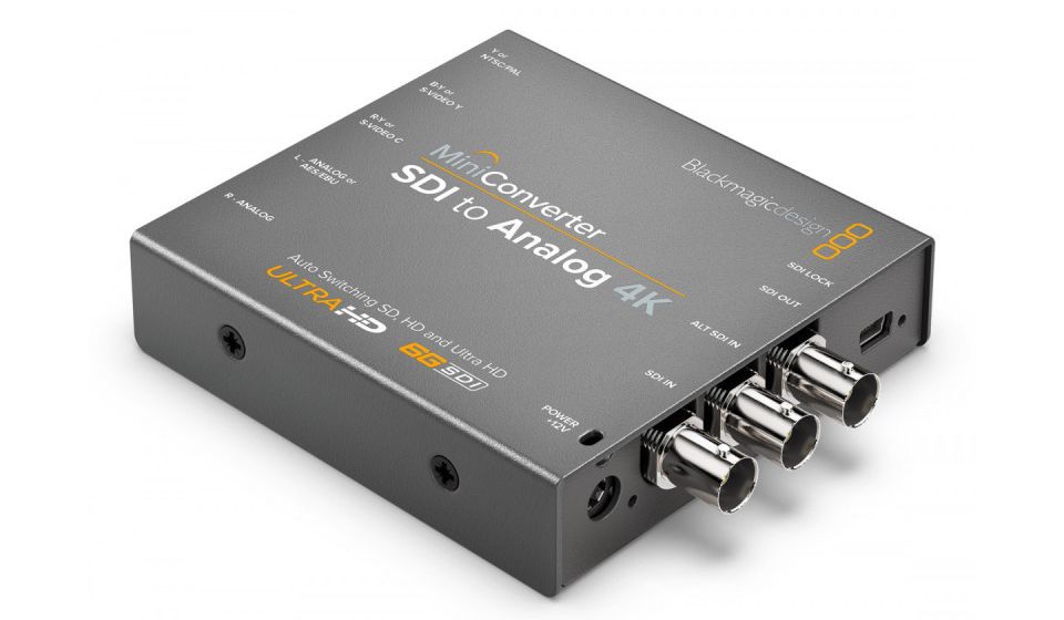 BLACKMAGIC DESIGN - Mini Converter SDI to Analog 4K