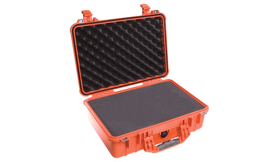 PELI™ - 1500 Valise avec mousse (orange)