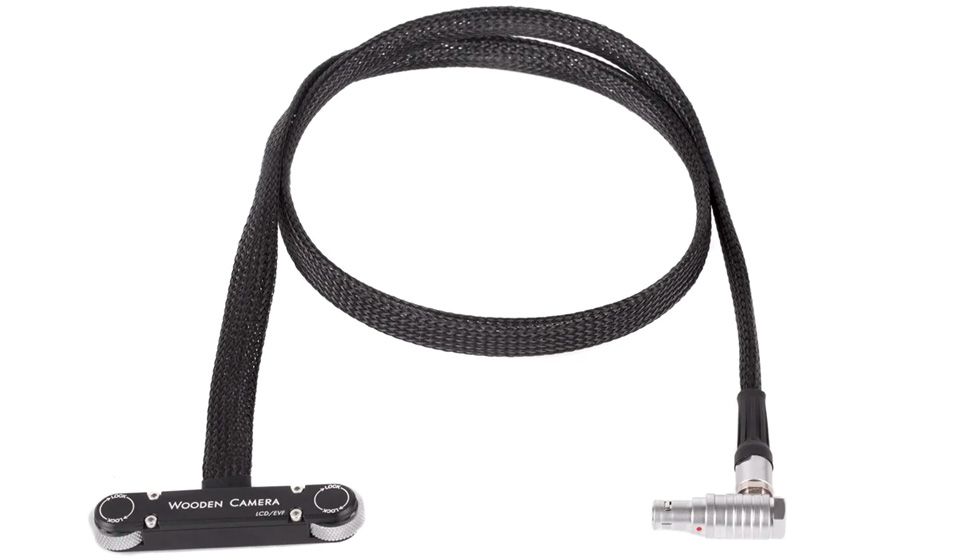 WOODEN CAMERA - RED Male Pogo to Male LEMO LCD/EVF Cable (36