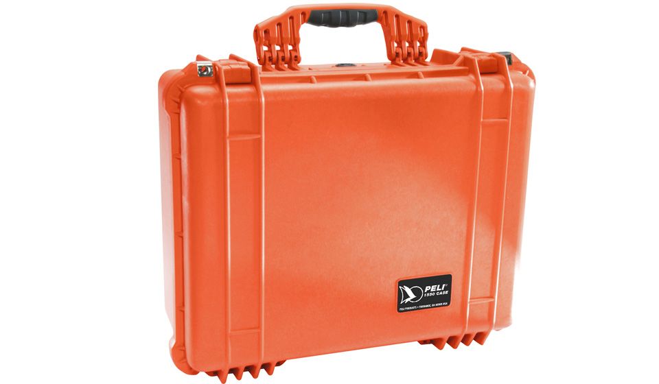 PELI™ - Valise 1550 avec mousse (orange)