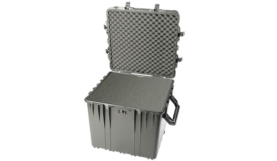 PELI™ 0370 Cube case with foam without wheels (black)