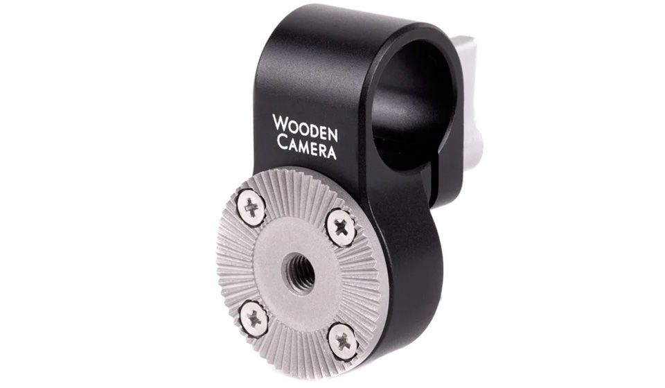 WOODEN CAMERA - 19mm Rod Clamp to ARRI Rosette