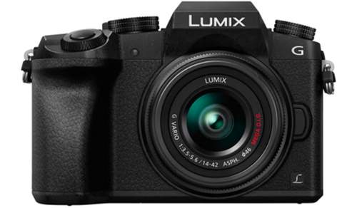PANASONIC - Lumix DMC-G7 Mirrorless MFT Camera (Black)