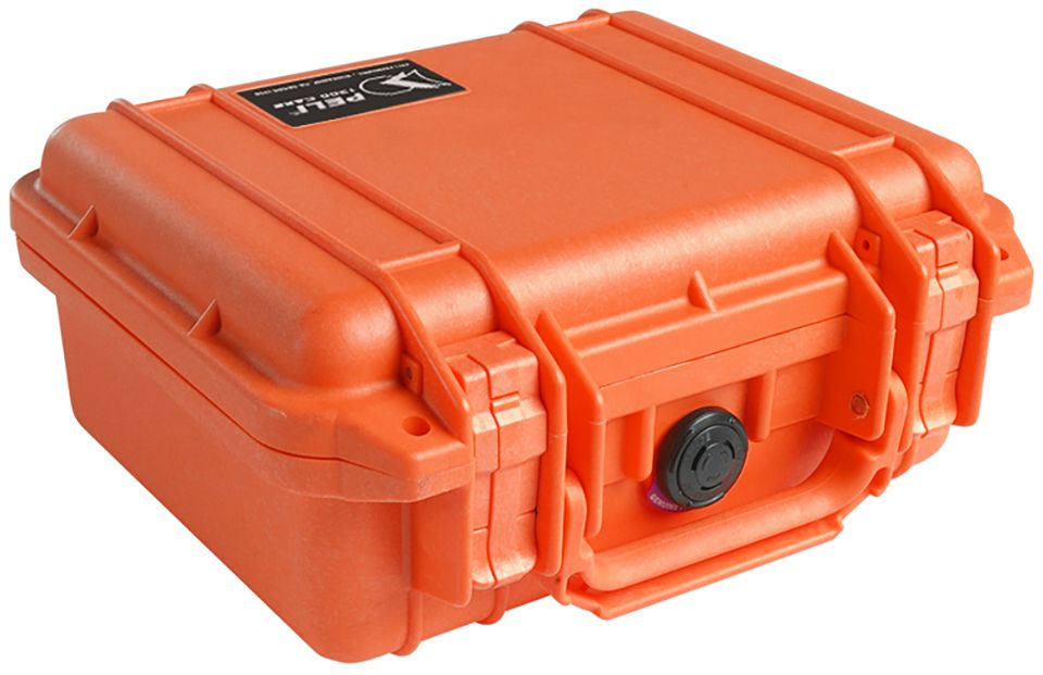 PELI™ - Cases 1200-001-150E 1201 Valise, sans mousse (Orange)