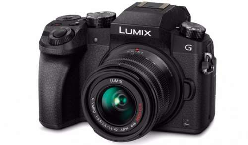 PANASONIC - Lumix DMC-G7 Mirrorless MFT Camera (Black) + 14-42mm + 45-150mm Lens