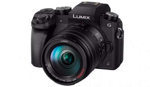 PANASONIC - Lumix DMC-G7 Mirrorless MFT Camera (Black) + 14-140mm Lens