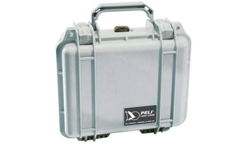 PELI™ - 1200 Case with foam (silver)