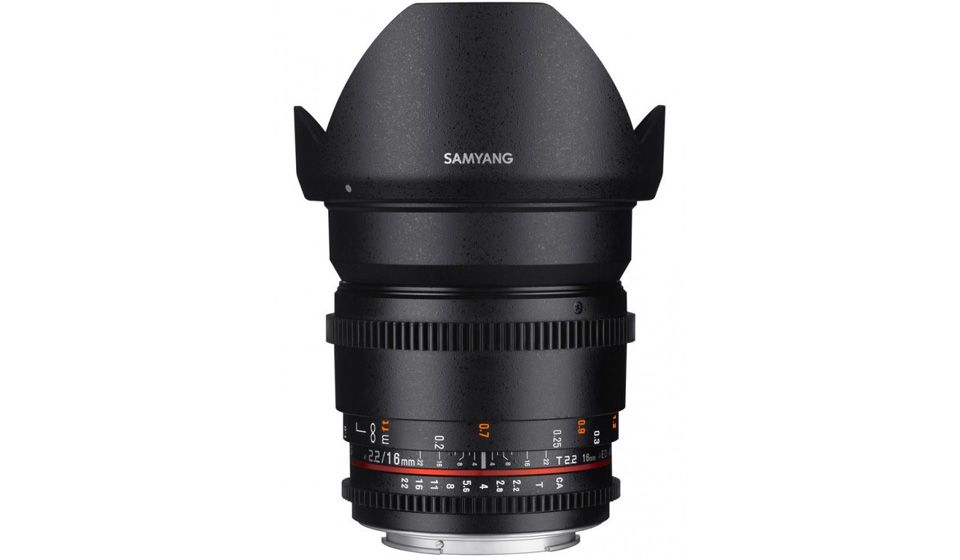 SAMYANG - Optique 16mm T2.2 VDSLR II Micro 4/3
