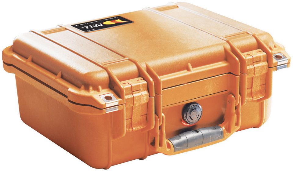 PELI™ - 1400 Case with foam (orange)