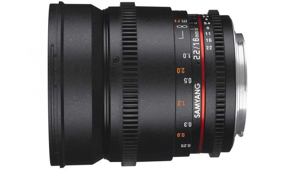 SAMYANG - Optique 16mm T2.2 VDSLR II Micro 4/3