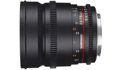 SAMYANG - Optique 16mm T2.2 VDSLR II Micro 4/3