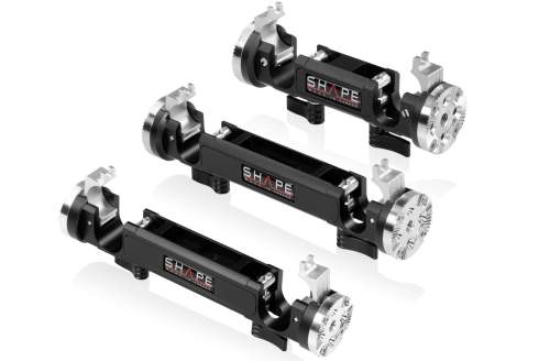 SHAPE - CUFKIT - Kit de cuff et poignées télescopic noires avec ARRI Rosette
