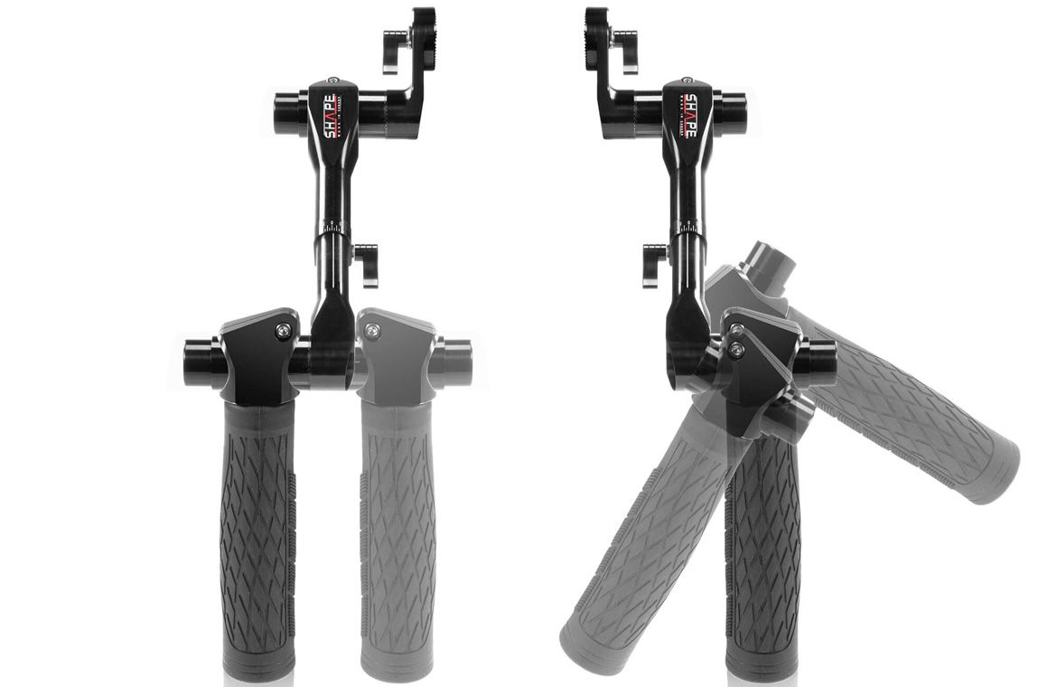 SHAPE - CUFKIT - Kit de cuff et poignées télescopic noires avec ARRI Rosette