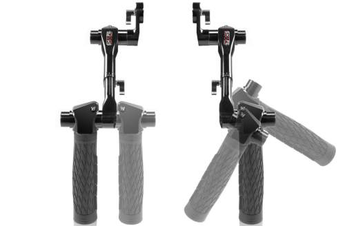 SHAPE - CUFKIT - Kit de cuff et poignées télescopic noires avec ARRI Rosette