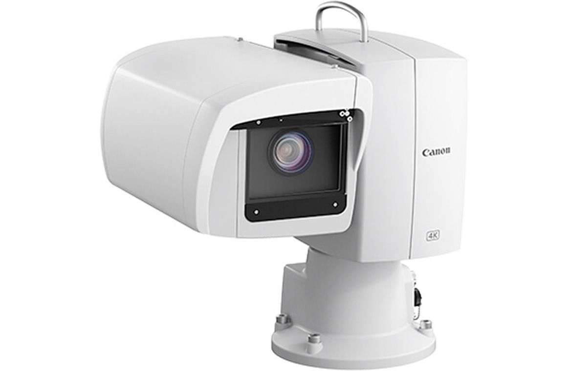 CANON - CR-X500 - Caméra d’extérieur PTZ, 4K UHD, Zoom optique 15x