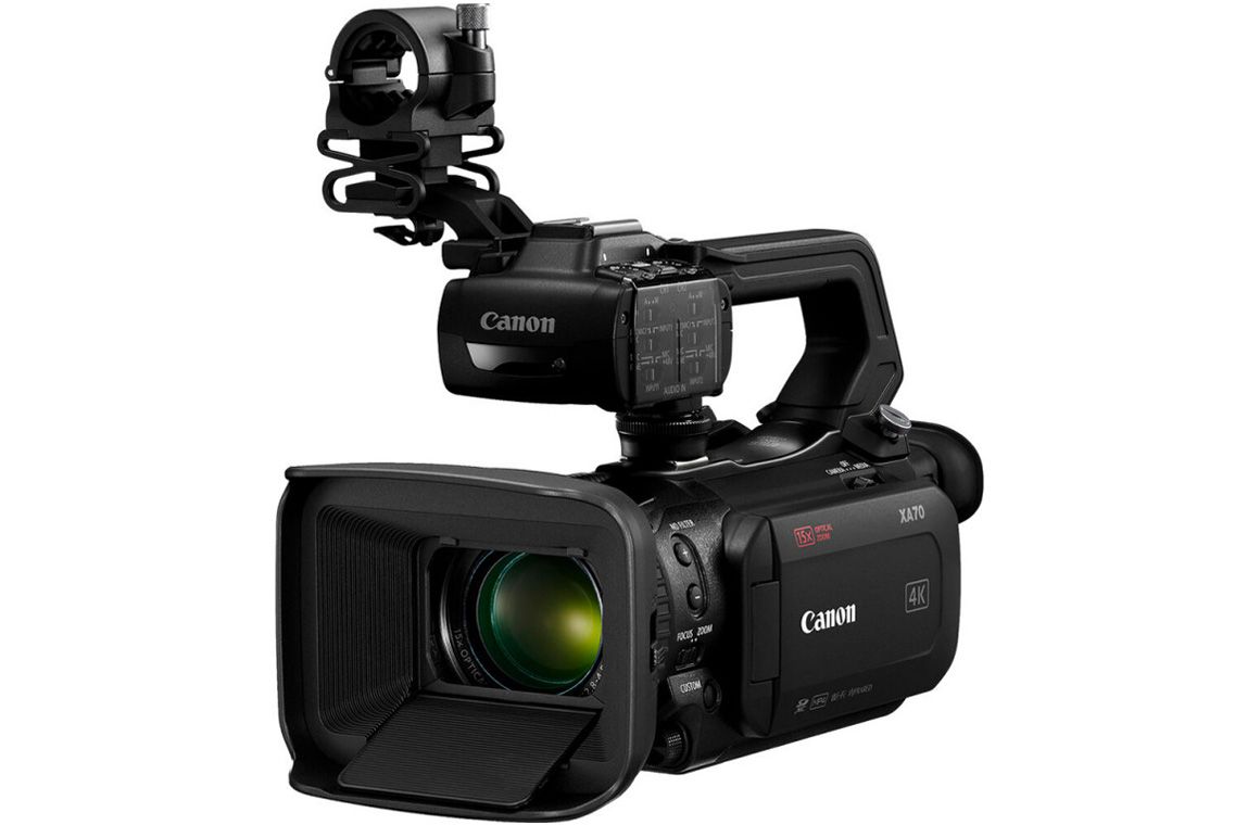 CANON - XA70 - Caméscope 4K optique 15x
