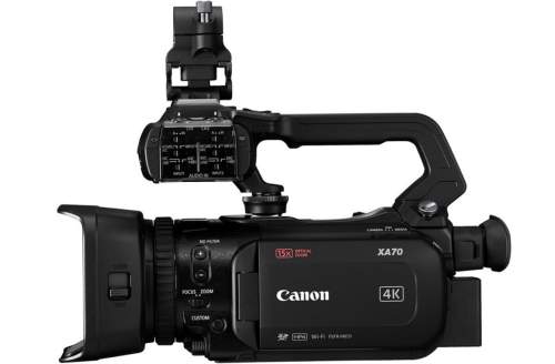 CANON - XA70 - Caméscope 4K optique 15x