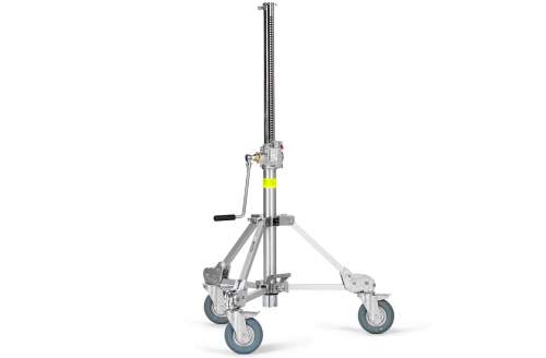 AVENGER - B7018 5.7' strato safe 18 stand with braked wheels (chrome-plated)