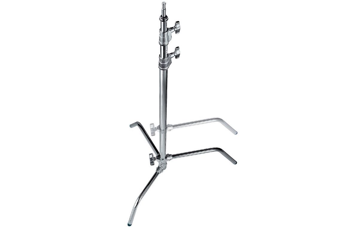 AVENGER - A2025L 8.25'c-stand with sliding leg (chrome-plated)