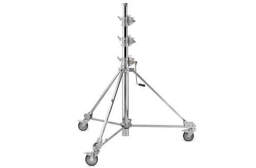 AVENGER - B7047CS 15.3' Strato safe 47 stand with braked wheels (chrome-plated)