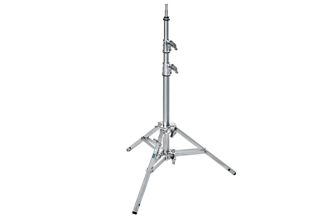AVENGER - A0017 5.75' baby stand 17 with leveling leg (chrome-plated)