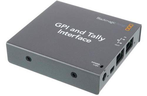 BLACKMAGIC DESIGN - GPI and Tally Interface