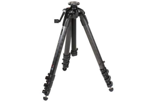 MANFROTTO - Carbon fiber tripod 4 sections