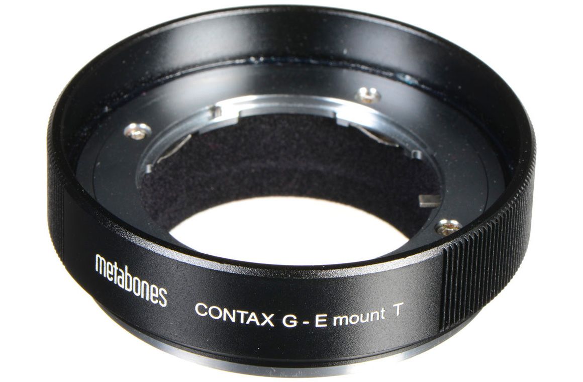 METABONES - Contax G Lens to Sony NEX Adapter