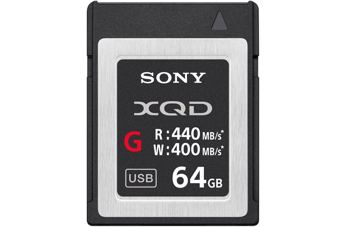 SONY - QDG64A - Carte XQD 64Go 400mb/s (Série G)