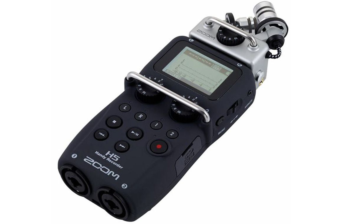 ZOOM - H5 Handy Recorder with Interchangeable Microphone System