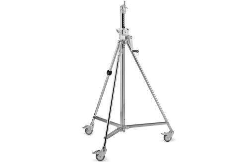 AVENGER - B6026CS 8.5' Wind up Stand 26 with braked wheels (chrome-plated)