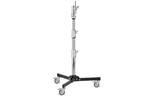 AVENGER - A5012 3.9' roller stand 12 with folding base (chrome-plated/black) 