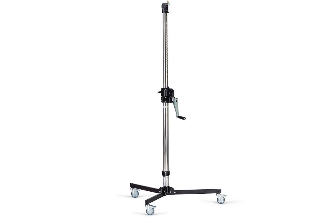 MANFROTTO - 083NWLB Steel 2-section low base wind up stand