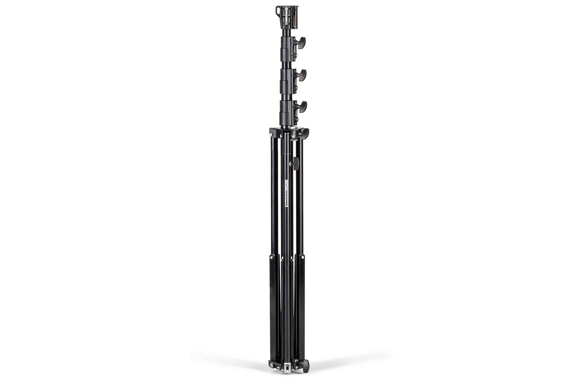 MANFROTTO - 269BU Black aluminium 4-sections super stand 1 levelling leg