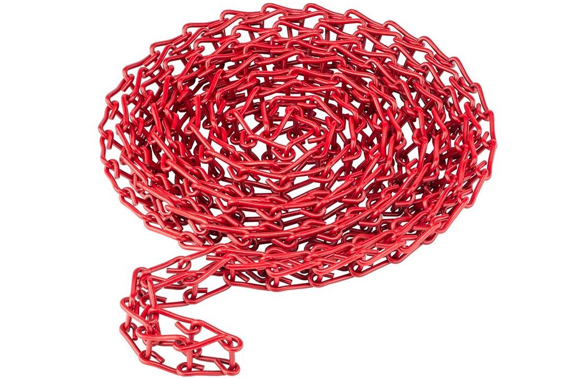 MANFROTTO - 091MCR Expan metal red chain