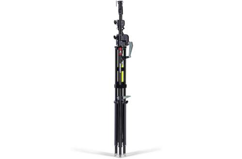 MANFROTTO - 087NWB Pied wind-up 3 Sections Acier noir