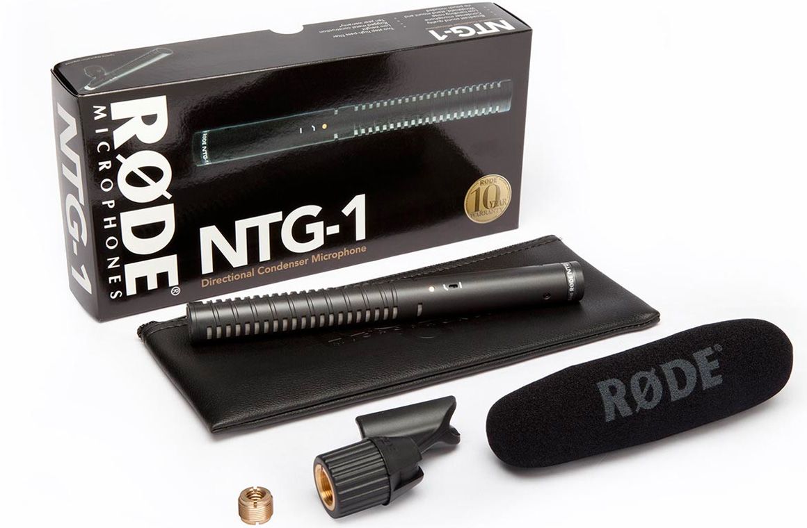 RØDE - NTG1 Microphone canon à condensateur
