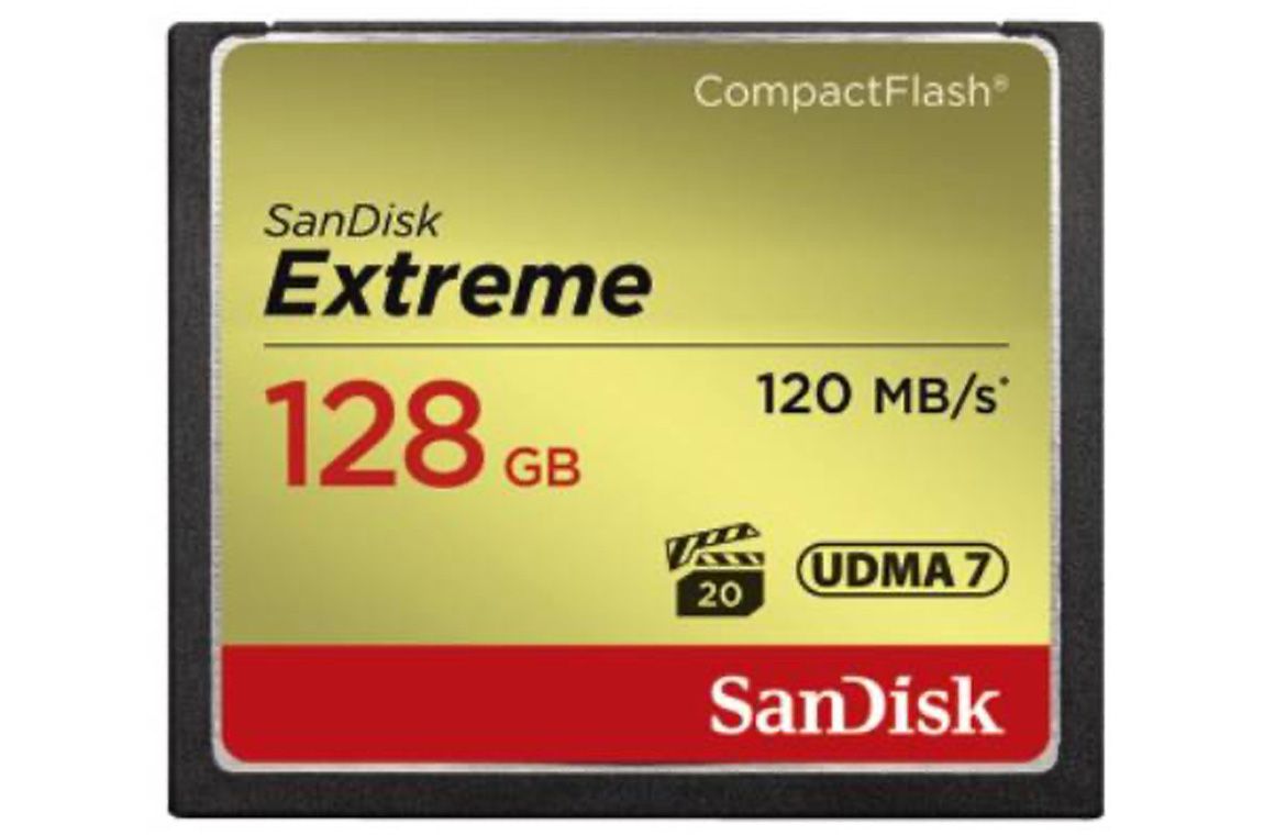 SANDISK - CF Extreme 128Go (120 MB/s)