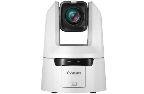 CANON - CR-N500 - Caméra PTZ 4K UHD, Zoom optique 15x (Blanche)