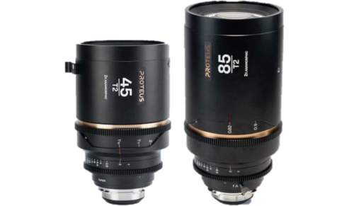 LAOWA - 1180350 - Proteus 2X Anamorphic 2-Lens Bundle (45mm, 85mm) - Blue (Meters) - ARRI PL+Canon EF