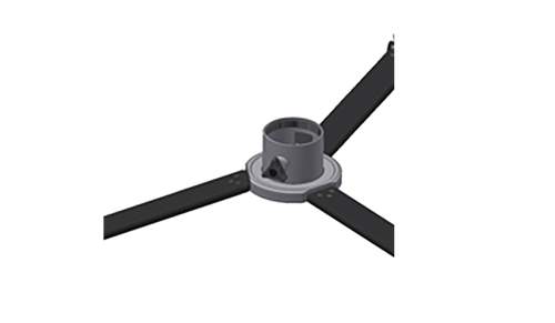 CARTONI - S733 - Heavy Duty /MLS for T625/E  Elevation Unit tripod