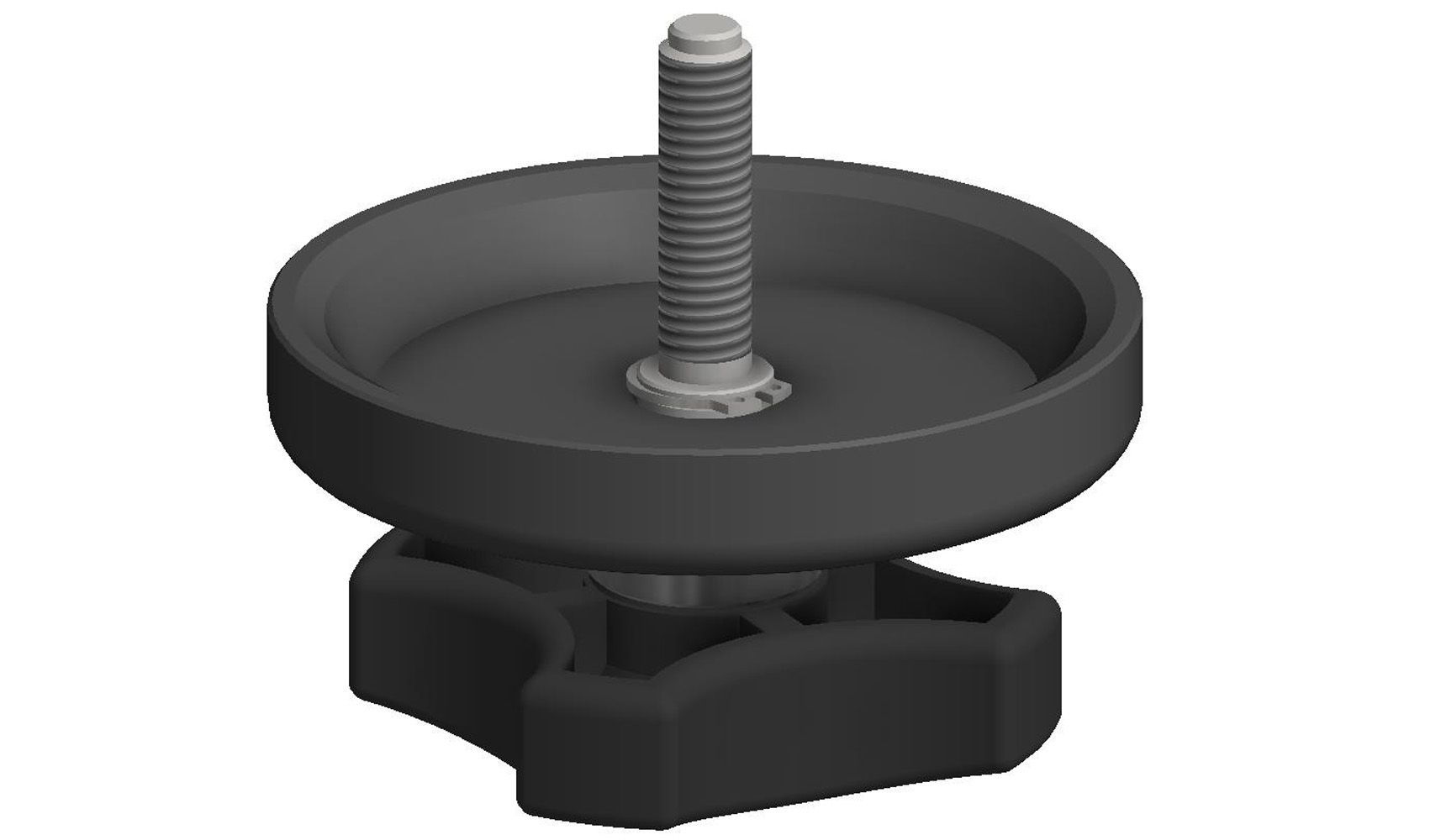 CARTONI - AH925 - Tie down knob for C20-S & Master 25 150mm bowl base