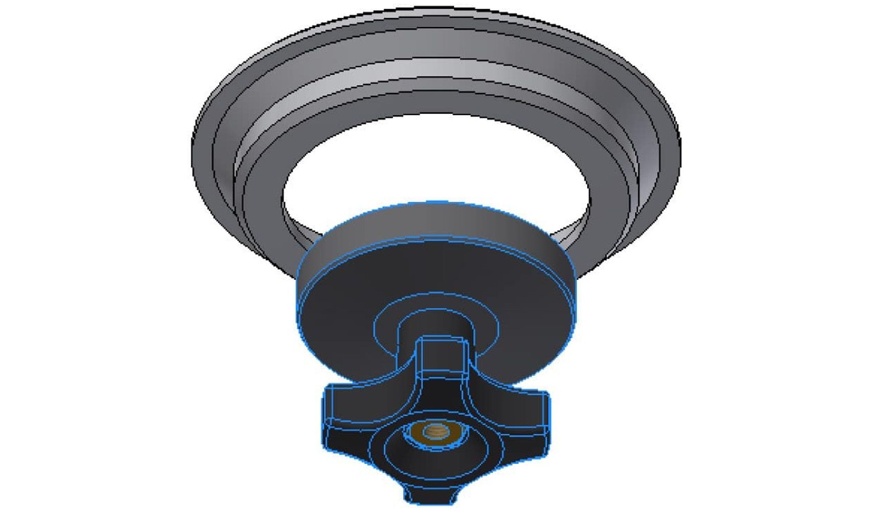 CARTONI - AJ108 - 150mm Adapter  for JibO