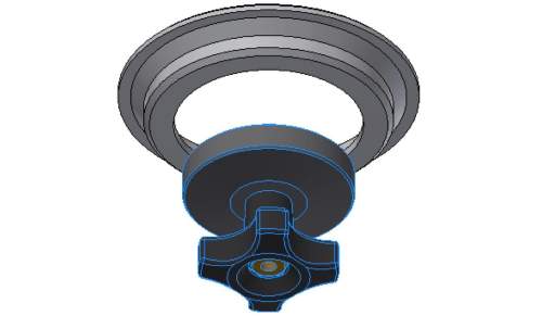 CARTONI - AJ108 - 150mm Adapter  for JibO