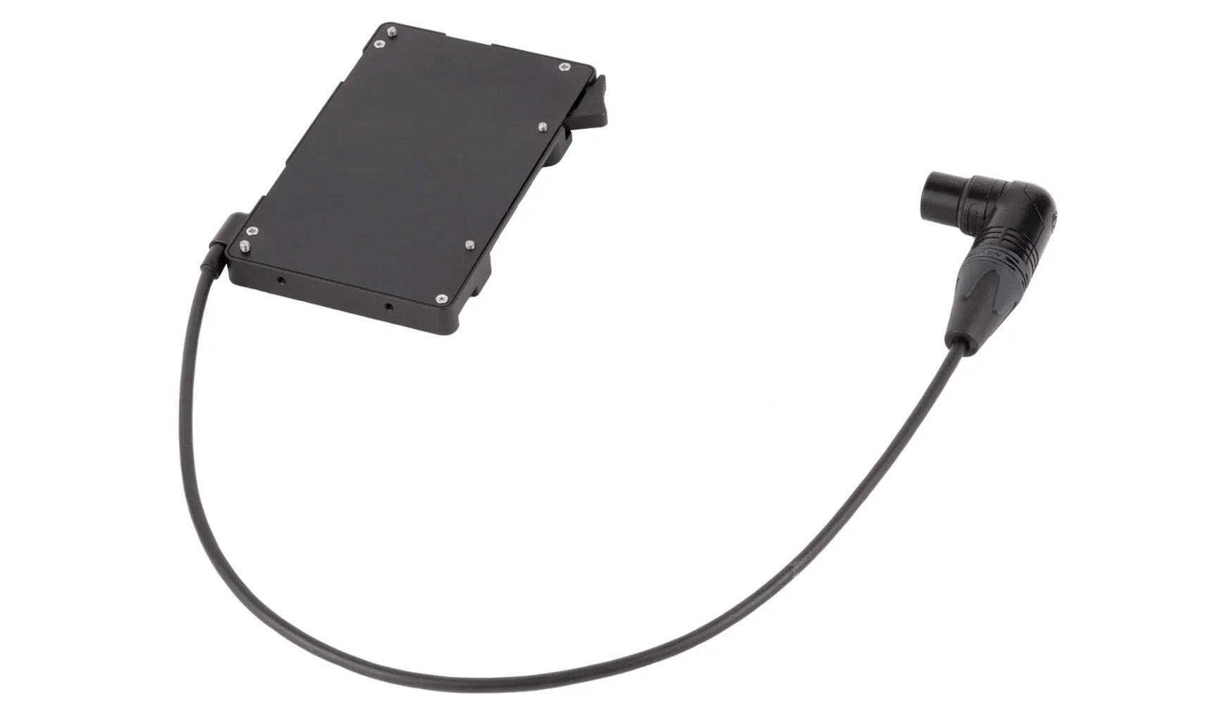 WOODEN CAMERA - 260300 - WC Pro Gold Mount (4pin XLR Right Angle)