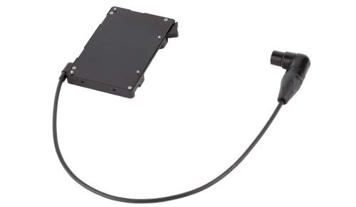 WOODEN CAMERA - 260300 - WC Pro Gold Mount (4pin XLR Right Angle)