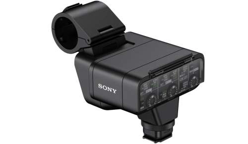 SONY - XLR adapter + Alpha 7R IV mic